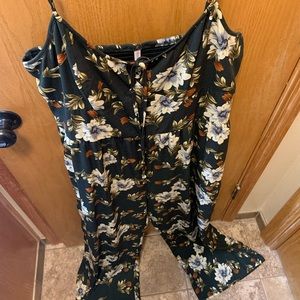 Floral jumpsuit